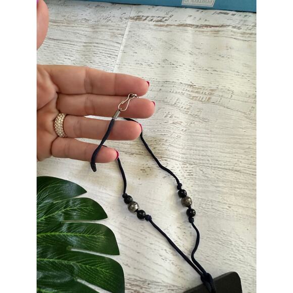 BOGO FREE Triangle WOOD CORD BOHO NECKLACE - Picture 5 of 6